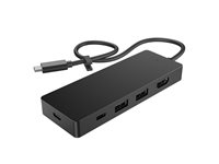 HP Travel Hub G3 - Portreplikator - USB-C - HDMI - Smart Buy - för EliteBook 640 G9 Notebook, 840 G10 Notebook; ProBook 460 G11, 460 G11 Notebook 86S97UT