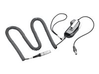 Poly SHS 2005-03 - PTT (push-to-talk)-förstärkare för headset - dubbla kanaler, LEMO FGG.2B.310, 511 Ohm - TAA-kompatibel 8K6V9AA#AC3