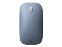 Microsoft Surface Mobile Mouse - Mus - optisk - 3 knappar - trådlös - Bluetooth 4.2 - isblå - kommersiell - för Surface Go 2, Go 3 KGZ-00043