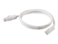 C2G Cat6 Booted Unshielded (UTP) Network Patch Cable - Patch-kabel - RJ-45 (hane) till RJ-45 (hane) - 5 m - UTP - CAT 6 - formpressad, hakfri, tvinnad - vit 83490