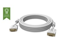 Vision Techconnect - VGA-kabel - HD-15 (VGA) (hane) till HD-15 (VGA) (hane) - 20 m - vit TC 20MVGAP