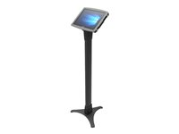 Compulocks Adjustable Floor Stand For Surface Pro 7 Tablet Self Service Kiosk - Ställ - för surfplatta - låsbar - gjutjärn, höggradig aluminium - svart - golvstående - för Microsoft Surface Pro, Pro 3, Pro 4, Pro 6, Pro 7; Samsung Galaxy TabPro S 147B912SGEB