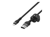 Belkin BoostCharge - Lightning-kabel - USB hane till Lightning hane - 2 m - svart CAA010BT2MBK