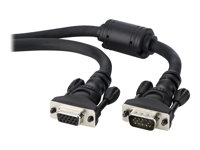 Belkin PRO Series High Integrity - VGA-förlängningskabel - HD-15 (VGA) (hane) till HD-15 (VGA) (hona) - 7.5 m - formpressad F3H981B07.5M