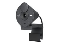 Logitech BRIO 300 - Webbkamera - färg - 2 MP - 1920 x 1080 - 1080p, 720p - ljud - USB-C 960-001436