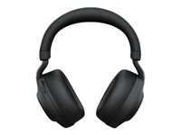 Jabra Evolve2 85 UC Stereo - Headset - fullstorlek - Bluetooth - trådlös, kabelansluten - aktiv brusradering - 3,5 mm kontakt - ljudisolerande - svart 28599-989-899