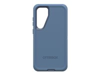 OtterBox Defender Series - Baksidesskydd för mobiltelefon - robust - polykarbonatskal, överdrag av syntetgummi, polykarbonathölster - baby blue jeans (blå) - för Samsung Galaxy S24+ 77-94484