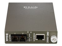 D-Link DMC 300SC - Fibermediekonverterare - 100Mb LAN - 10Base-T, 100Base-FX, 100Base-TX - RJ-45 / SC-läge (multi-mode) - upp till 2 km DMC-300SC/E