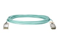 HPE 100Gb Active Optical Cables - Ethernet 100GBase-AOC cable - QSFP28 till QSFP28 - 7 m - fiberoptisk - aktiv - för HPE SN2010M 25, SN2100M 100, SN2410, SN2410M 25, SN2700M 100, SN3700cM 100 845410-B21