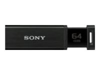 Sony Micro Vault MACH - USB flash-enhet - 64 GB - USB 3.1 Gen 1 - svart USM64GQX