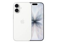 Apple iPhone 17 - 5G smartphone - dual-SIM / Internminne 512 GB - OLED-skärm - 6.3" - 2622 x 1206 pixlar (120 Hz) - 2 bakre kameror 48 MP, 48 MP - front camera 18 megapixlar - vit MG6Q4QN/A