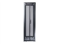 APC NetShelter SX Enclosure - Rack - svart - 48U - 19" AR3307X610