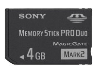 Sony - Flash-minneskort - 4 GB - Memory Stick PRO Duo Mark2 - för Cyber-shot DSC-TX100, DSC-TX100V MSMT4GN