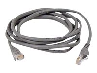 Belkin - Patch-kabel - RJ-45 (hane) till RJ-45 (hane) - 15 m - CAT 5e - formpressad, hakfri - grå - för Omniview SMB 1x16, SMB 1x8; OmniView SMB CAT5 KVM Switch A3L791B15M-S