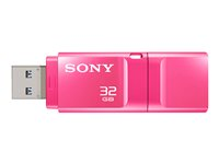 Sony Micro Vault X Series - USB flash-enhet - 32 GB - USB 3.0 - rosa USM32GXP