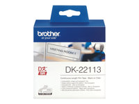 Brother DK-22113 - Klar - Rulle (6,2 cm x 15,2 m) film - för Brother QL-1050, 1060, 1110, 500, 550, 560, 570, 580, 600, 650, 700, 710, 720, 820 DK22113