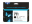 HP 711 - 80 ml - svart - original - bläckpatron - för DesignJet T100, T120, T120 ePrinter, T125, T130, T520, T520 ePrinter, T525, T530
