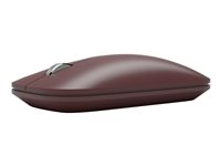 Microsoft Surface Mobile Mouse - Mus - optisk - 3 knappar - trådlös - Bluetooth 4.2 - bourgogne - kommersiell - för Surface Pro 7 KGZ-00013