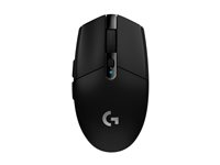 Logitech G G305 - Mus - optisk - 6 knappar - trådlös - 2.4 GHz - trådlös USB-mottagare - svart 910-005282