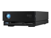 LaCie 1big Dock SSD Pro STHW2000800 - Hårddiskarray - 2 TB - 1 fack - SSD 2 TB x 1 - Thunderbolt 3, USB 3.1 (extern) - med 5 års återställningsserviceplan för att rädda data STHW2000800