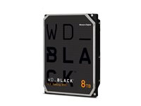 WD Black WD8002FZBX - Hårddisk - 8 TB - gaming - inbyggd - 3.5" - SATA 6Gb/s - 7200 rpm - buffert: 256 MB WD8002FZBX