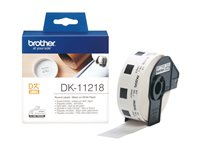 Brother DK-11218 - Svart på vitt - Rulle (2,4 cm) 1000 stk (1 rulle/rullar x 1000 etiketter - för Brother QL-1050, QL-1060, QL-500, QL-550, QL-560, QL-570, QL-580, QL-650, QL-700, QL-720 DK11218