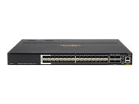 HPE Aruba CX 8360-32Y4C V2 - Switch - L3 - Administrerad - 28 x 1/10/25 Gigabit SFP / SFP+ / SFP28 + 4 x 10 Gigabit / 25 Gigabit SFP+ / SFP28 + 4 x 40/100 Gigabit QSFP+ / QSFP28 - bakre till främre luftflödet - rackmonterbar JL701C#ABB