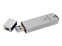 IronKey Basic S1000 - USB flash-enhet - krypterat - FIPS 140-2 Level 3 - 16 GB - USB 3.0 - TAA-kompatibel IKS1000B/16GB