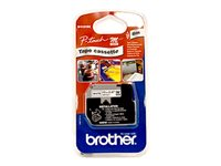 Brother M-K231BZ - Svart på vitt - Rulle (1,2 cm x 8 m) 1 kassett(er) etiketttejp - för P-Touch PT-55, PT-65, PT-75, PT-80, PT-85, PT-90, PT-BB4, PT-M95 MK231BZ