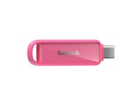 SanDisk - USB flash-enhet - 256 GB - USB-C 3.2 Gen 1 - seastar rosa SDIXS0N-256G-GN6NG