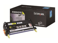 Lexmark - Lång livslängd - gul - original - tonerkassett - för Lexmark X560dn, X560n X560H2YG