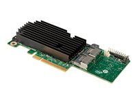 Intel Integrated RAID Module RMS25PB080 - Kontrollerkort (RAID) - 8 Kanal - SATA 6Gb/s / SAS 6Gb/s - låg profil - RAID 0, 1, 5, 6, 10, 50, 60 - PCIe 3.0 x8 - för Compute Module HNS2600; Server Board S2600; Server System P4308, R1208 RMS25PB080