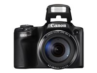 Canon PowerShot SX510 HS - Digitalkamera - kompakt - 12.1 MP - 1 080 p - 30x optisk zoom - Wi-Fi - svart 8409B011