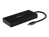 StarTech.com M.2 SSD Enclosure for M.2 SATA Drives - USB 3.1 - USB-C - Förvaringslåda - M.2 - M.2 Card - USB 3.1 (Gen 2) - svart - för P/N: PEXUSB321C SM21BMU31CI3
