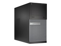 NDC OptiPlex 3020 MT i3-4150 (3.5Ghz, 3MB) 4GB (1x4GB) 1600MHz 500GB SATA 7.2k 3.5" Intel HD 4400 DVD RW Mouse MUI Win7Pro64/Win8.1 OS DVD Office Trial 1Yr NBD Black 3020-5333+KB