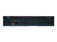 Cisco 2911 Security Bundle - Router 1GbE - WAN-portar: 3 - rackmonterbar CISCO2911-SEC/K9