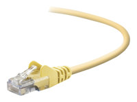 Belkin - Patch-kabel - RJ-45 (hane) till RJ-45 (hane) - 1 m - CAT 5e - formpressad, hakfri - gul - för Omniview SMB 1x16, SMB 1x8; OmniView SMB CAT5 KVM Switch A3L791B01M-YLWS