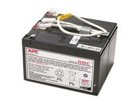 APC Replacement Battery Cartridge #5 - UPS-batteri - Bly-syra - svart - för P/N: BR1200BI-BR, BX900R, SU450, SU450I, SU450NET, SU700, SU700BX120, SU700I, SU700IBX120 RBC5