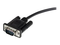 StarTech.com 0.5m Black Straight Through DB9 RS232 Serial Cable - DB9 RS232 Serial Extension Cable - Male to Female Cable - 50cm (MXT10050CMBK) - Seriell förlängningskabel - DB-9 (hane) till DB-9 (hona) - 50 cm - svart - för P/N: 1P3FPC-USB-SERIAL, IC232TTL, ICUSB2321F, ICUSB2324, ICUSB2324I, ICUSB232D, ICUSB232V2 MXT10050CMBK