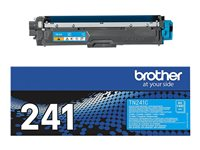 Brother TN241C - Cyan - original - tonerkassett - för Brother DCP-9015, DCP-9020, HL-3140, HL-3150, HL-3170, MFC-9140, MFC-9330, MFC-9340 TN241C