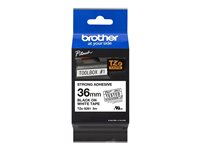 Brother TZe-S261 - Extrastark häftning - svart på vitt - Rulle 3,6 cm x 8 m) 1 kassett(er) bandlaminat - för P-Touch PT-3600, 9200, 9500, 9600, 9700, 9800, D800, P900, P950; P-Touch Cube PT-P910 TZES261