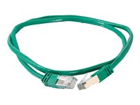 C2G - Patch-kabel - RJ-45 (hane) till RJ-45 (hane) - 50 m - STP - CAT 5e - formpressad, tvinnad - grön 83839