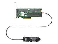 HPE Smart Array P400/256MB Controller - Kontrollerkort (RAID) - SATA 1.5Gb/s / SAS låg - 300 MBps - RAID 0, 1, 5, 10 - PCIe x8 - för ProLiant DL160 G5, DL165 G5, DL180 G5, DL185 G5, DL320 G5p, DL365 G5, DL385 G5, DL785 G5 405132-B21