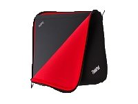 Lenovo ThinkPad Fitted Reversible Sleeve - Fodral för bärbar dator - 15" - svart, röd - för ThinkPad E475; E48X; E56X; E57X; E58X; L470; L570; L580; P50; P51; P52; T480; T580; W550 4X40E48911