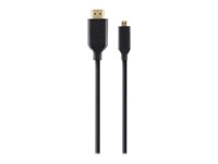 Belkin - HDMI-kabel - HDMI hane till 19 pin micro HDMI Type D hane - 1.8 m AV10098BT1.8M