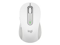 Logitech Signature M650 L - Mus - stor storlek - optisk - 5 knappar - trådlös - 2.4 GHz, Bluetooth - Logitech Logi Bolt USB-mottagare - offwhite 910-006238