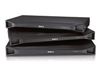 Dell DMPU2 Remote Console Switch - Omkopplare för tangentbord/video/mus - 8 x KVM port(s) - 1 lokal användare - främre till bakre luftflöde - rackmonterbar - TAA-kompatibel - med 3 års avancerad bytesservice AD502083