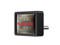 SanDisk Extreme Fit - USB flash-enhet - 64 GB - USB-C 3.2 Gen 1 SDCZ530-064G-G46