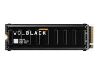 WD_BLACK SN8100 WDS100T1XHM-00CMT0 - SSD - krypterat - 1 TB - inbyggd - M.2 2280 - PCI Express 5.0 x4 (NVMe) - TCG Opal Encryption 2.02 - integrerad kylfläns WDS100T1XHM-00CMT0