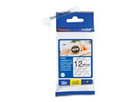 Brother TZe-131S - Svart på transparent - Rulle (1,2 cm x 4 m) 1 kassett(er) bandlaminat - för Brother PT-D210, D600, H110; P-Touch PT-1005, 1880, D460, D610, E310 TZE131S